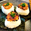 焼きおにぎりの写真