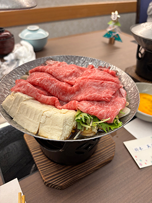 おいしそうなすき焼き