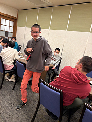 ビンゴ大会1位!!